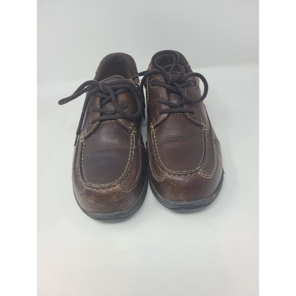 Carolina Comfort Mens Work Shoes Lace Up Oxfords Steel Toe Size 8D Brown Leather main image 8